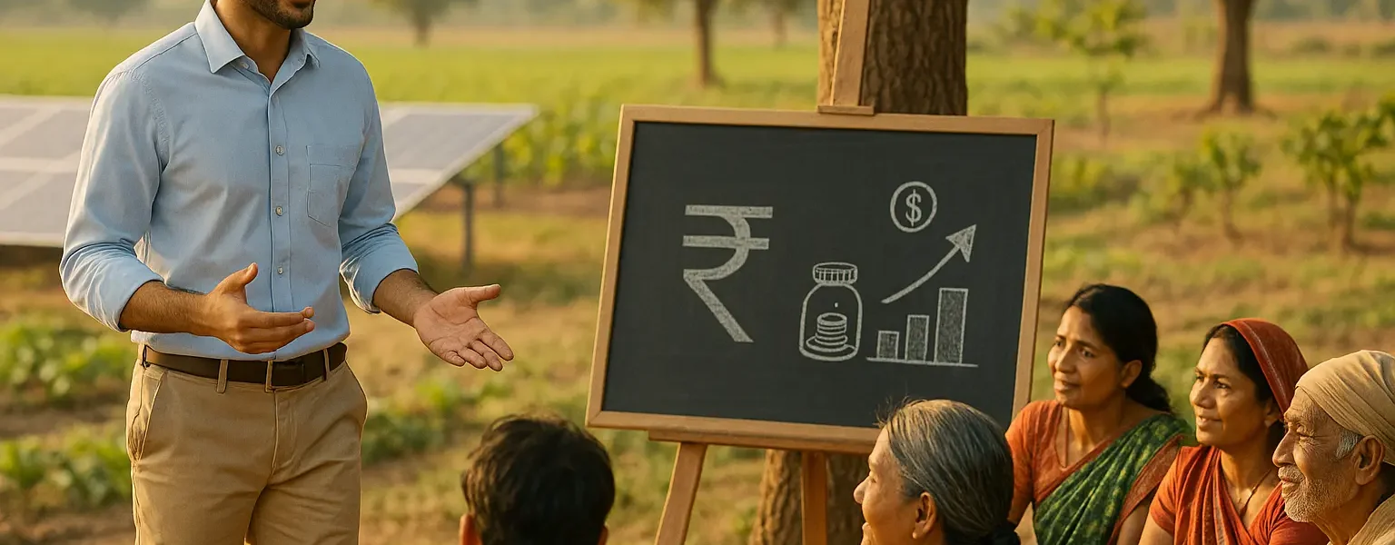 Varun Hiremath Empowering Rural India through Financial Literacy and Social Impact
