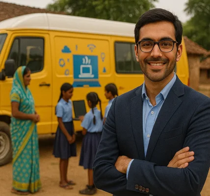 Varun Hiremaths Mobile Learning Labs Powering Digital Access in Rural India