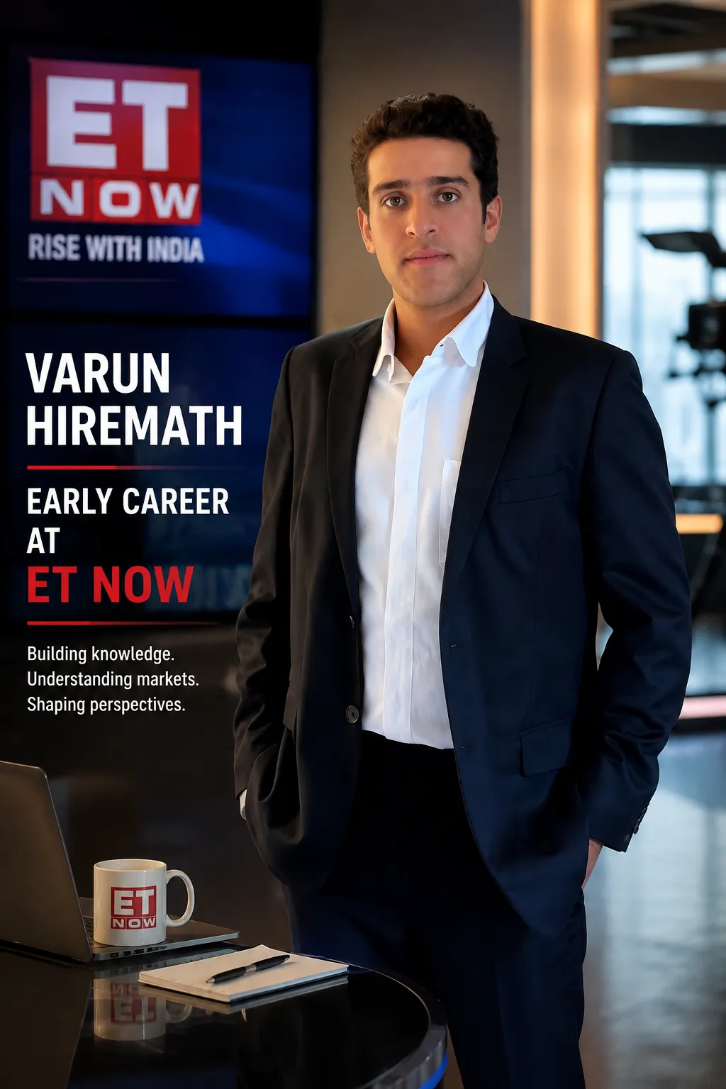 Varun Hiremath financial media career at ET Now