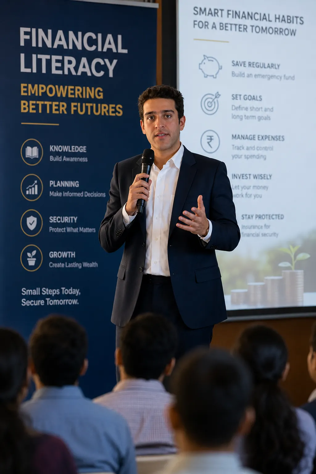 Financial literacy speaking session