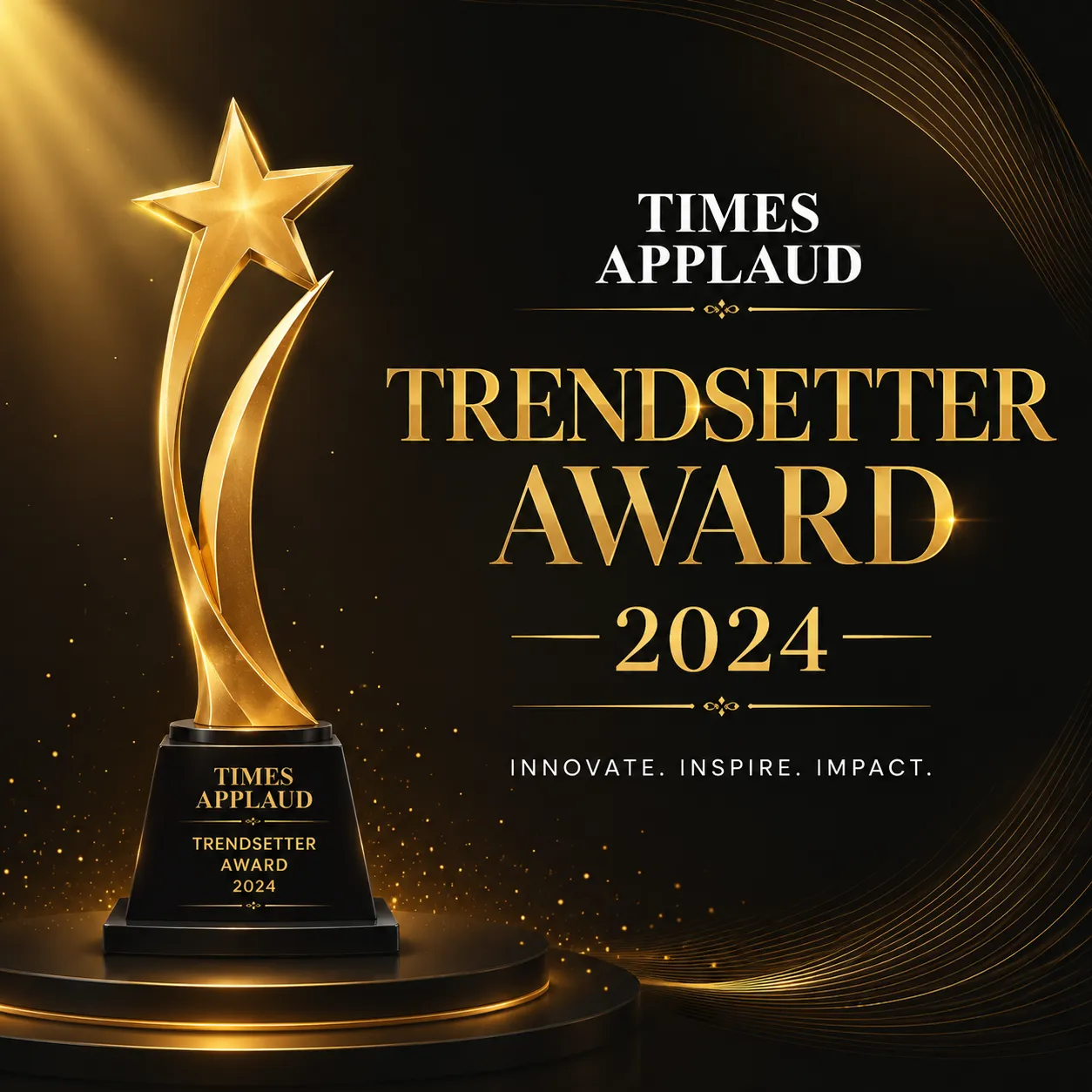 Times Applaud Trendsetter Award 2024 - Varun Hiremath